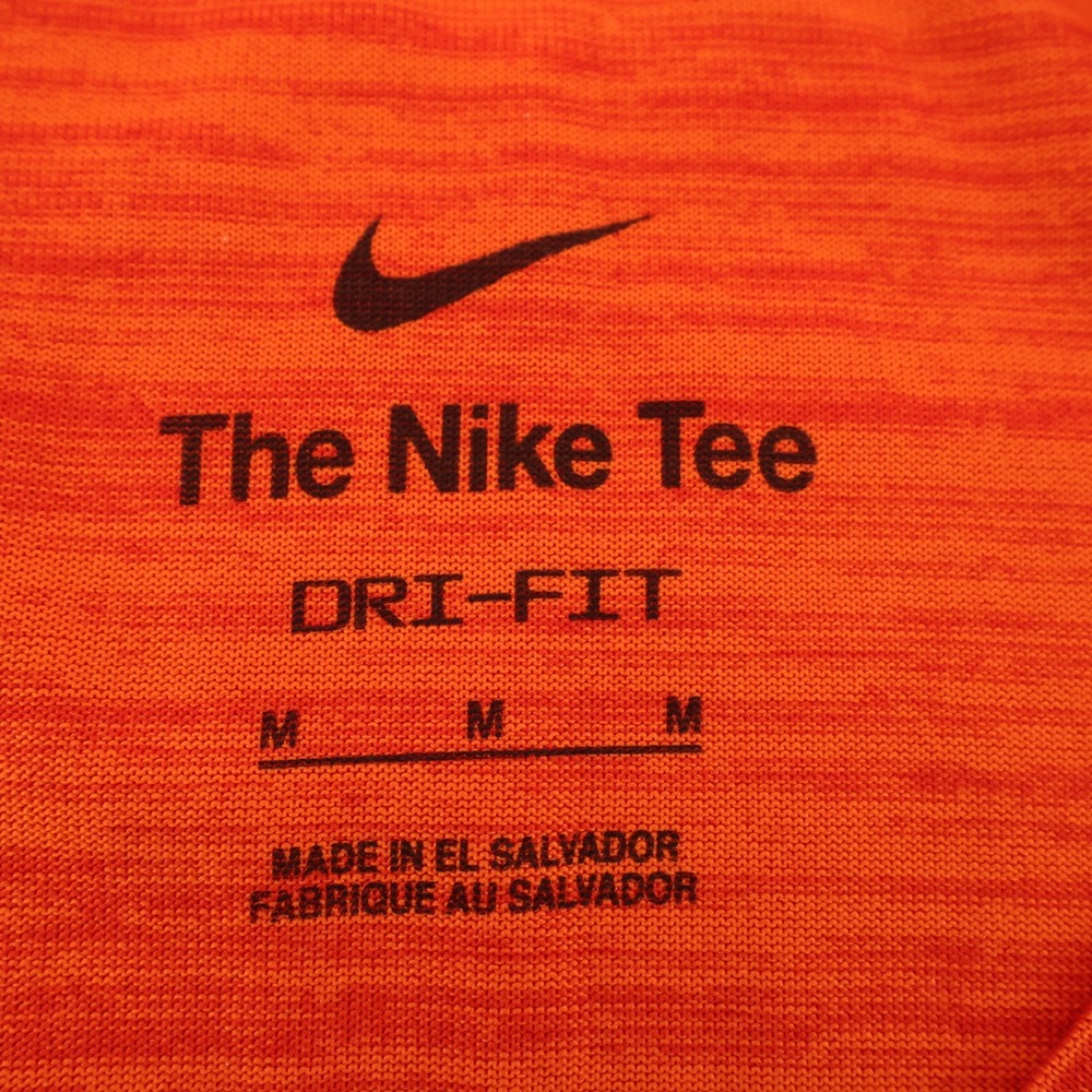 Nike Clemson Tigers Dri-FIT Performance Long Sleeve Shirt Orange Mens Medium - Picture 4 of 9